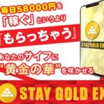 【安藤美和】STAY GOLD EX(ステイゴールドイーエックス)は悪質か！毎日58000円の内容を徹底調査へ