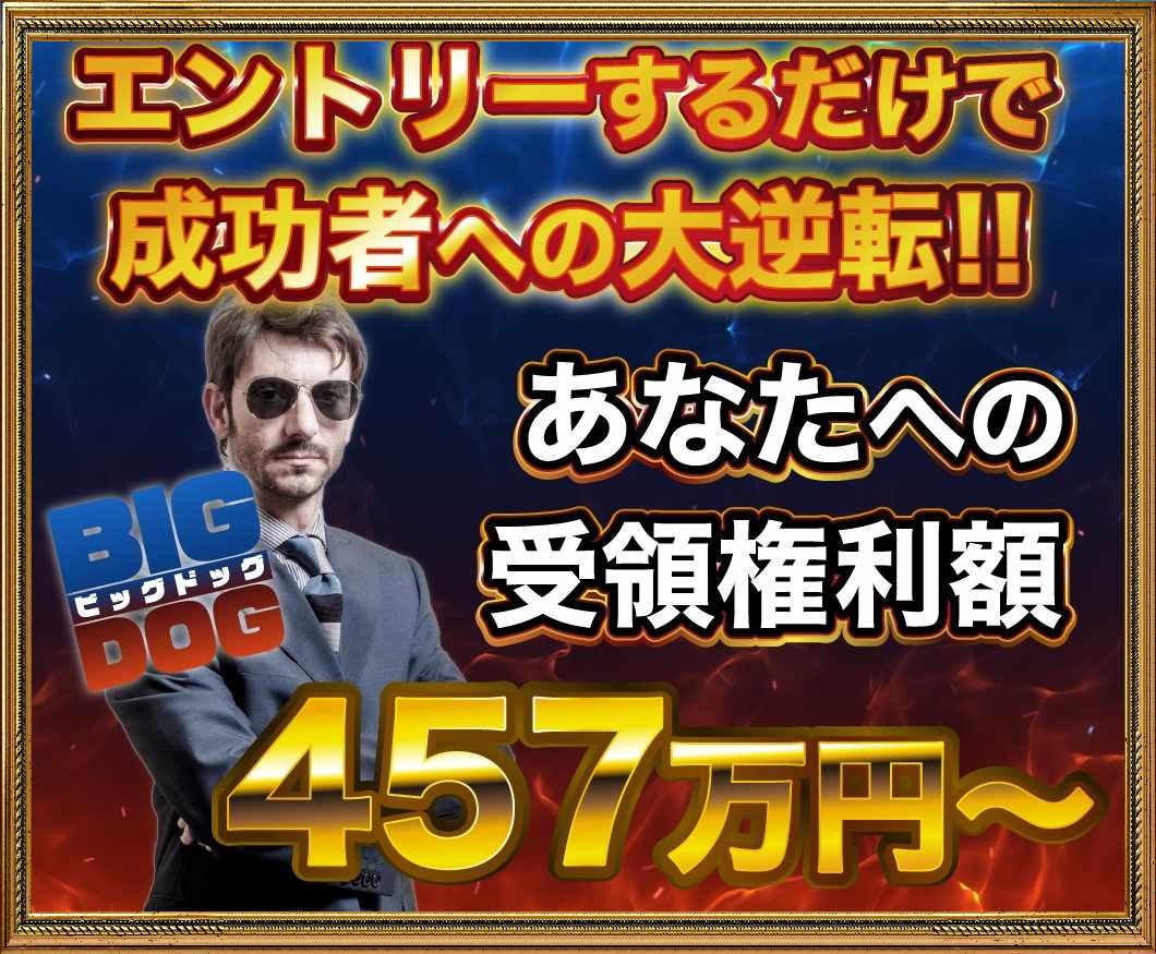 BIG DOG（ビッグドッグ）は副業詐欺？怪しい受領権利額は受け取れる？口コミは？ 副業検証アウトサイダー